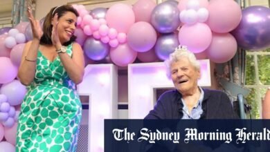 The oldest person in the world, English woman Ethel Caterham, 115